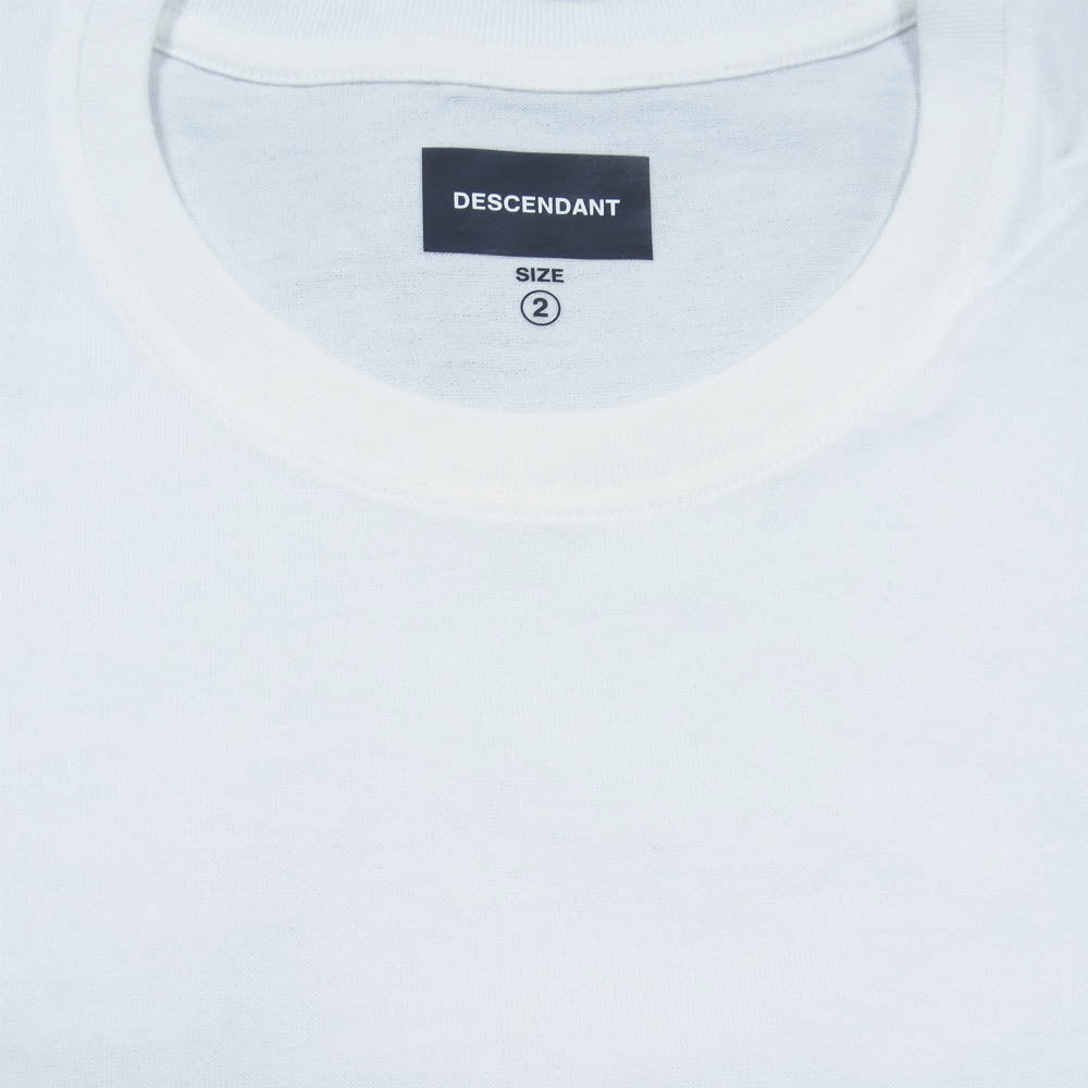 DESCENDANT ディセンダント BLT SS 半袖 Ｔシャツ ホワイト系 2【新古品】【未使用】【中古】