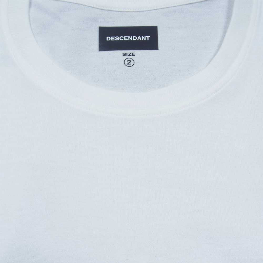 DESCENDANT ディセンダント BLT SS 半袖Ｔシャツ ホワイト系 M【新古品】【未使用】【中古】