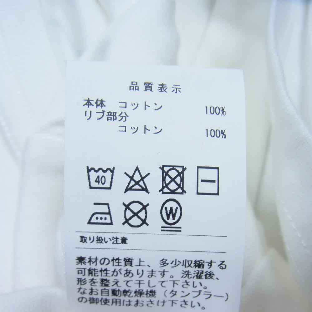 DESCENDANT ディセンダント BLT SS 半袖Ｔシャツ ホワイト系 M【新古品】【未使用】【中古】