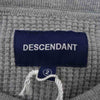 DESCENDANT ディセンダント 18SS 181ATDS-CSM12 GAUFRE WAFFLE LS ゴーフル ワッフル サーマル ロングスリーブ 長袖 カットソー グレー グレー系 2【新古品】【未使用】【中古】