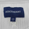 DESCENDANT ディセンダント 18SS 181ATDS-CSM12 GAUFRE WAFFLE LS ゴーフル ワッフル サーマル ロングスリーブ 長袖 カットソー ホワイト 2【新古品】【未使用】【中古】