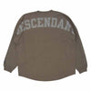 DESCENDANT ディセンダント 19AW 192ATDS-CSM19 CETUS JERSEY LS ケートス ジャージー 長袖 クルーネック オリーブ カーキ系 2【新古品】【未使用】【中古】