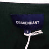 DESCENDANT ディセンダント 18SS 181ATDS-CSM09 PADDLE POLO LS パドル 長袖 ポロシャツ ラガーシャツ グリーン系 2【新古品】【未使用】【中古】
