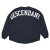 DESCENDANT ディセンダント 19SS 191ATDS-CSM15 CETUS JERSEY LS ケートス ジャージー 長袖 クルーネック グレー グレー系 2【新古品】【未使用】【中古】