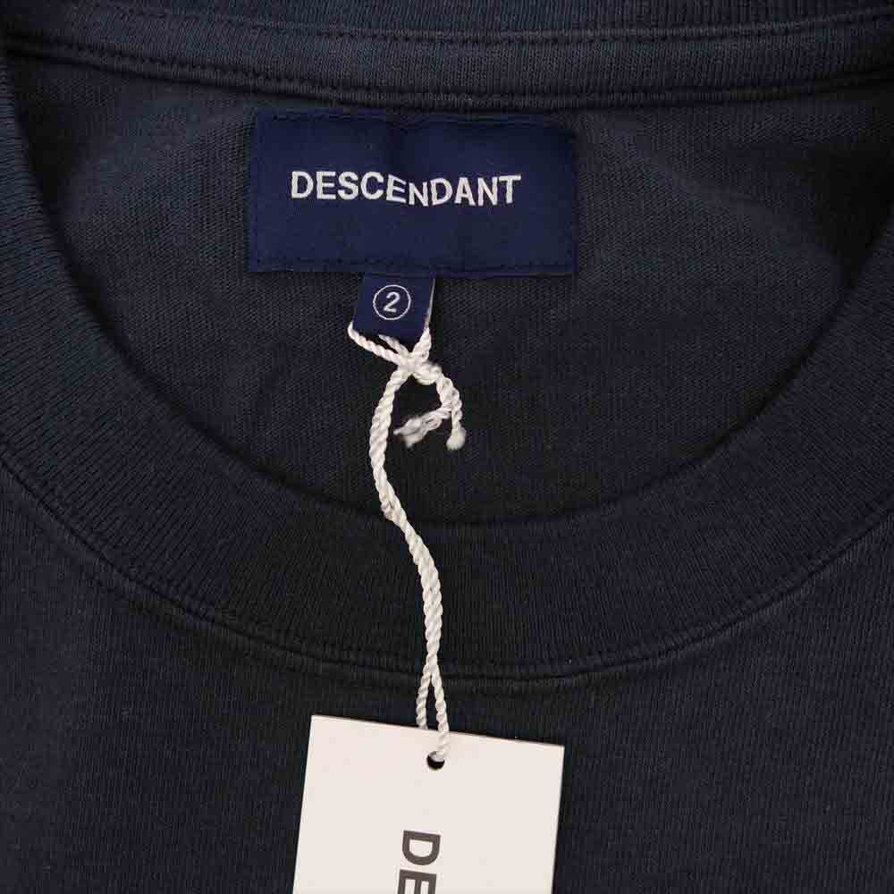 DESCENDANT ディセンダント 19SS 191ATDS-CSM15 CETUS JERSEY LS ケートス ジャージー 長袖 クルーネック グレー グレー系 2【新古品】【未使用】【中古】