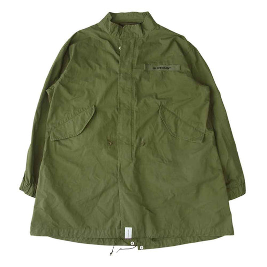 DESCENDANT ディセンダント 20SS 201BRDS-JKM02 D-51M NYCO JACKET ミリタリー モッズ コート カーキ系 2【新古品】【未使用】【中古】