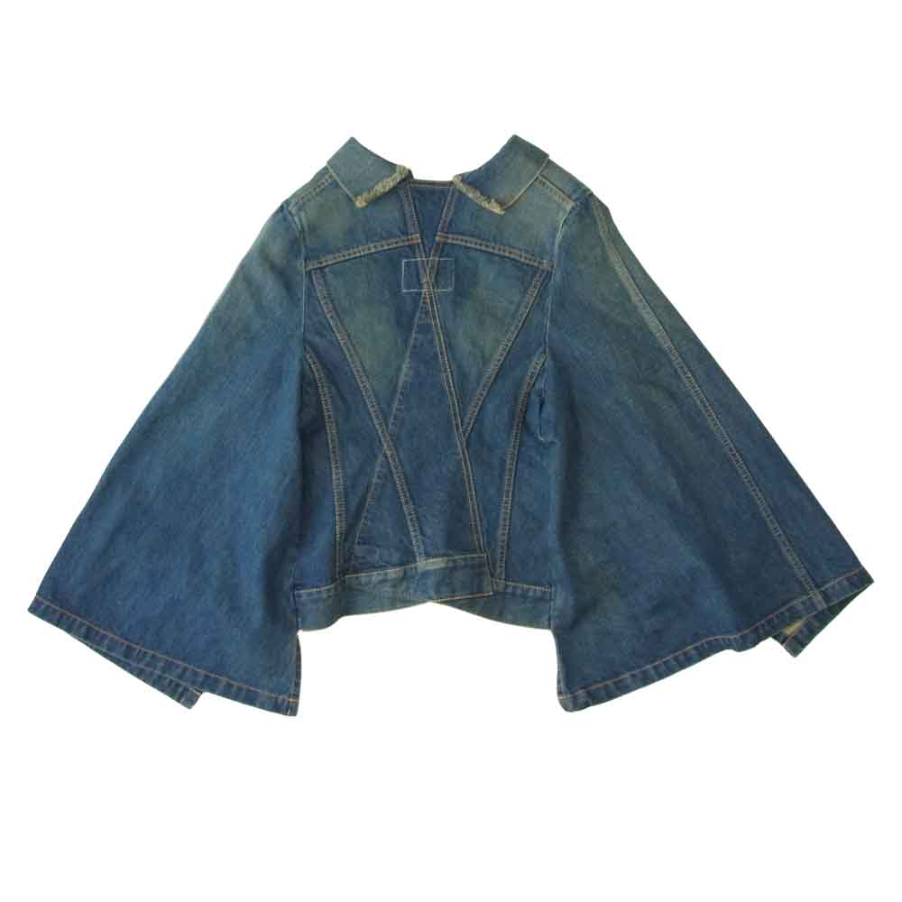 JUNYA WATANABE COMME des GARCONS ジュンヤワタナベコムデギャルソン XZ-J201 denim AD2017 XZ-J201 DENIM JACKET リメイク デニム ジャケット インディゴブルー系 S【中古】