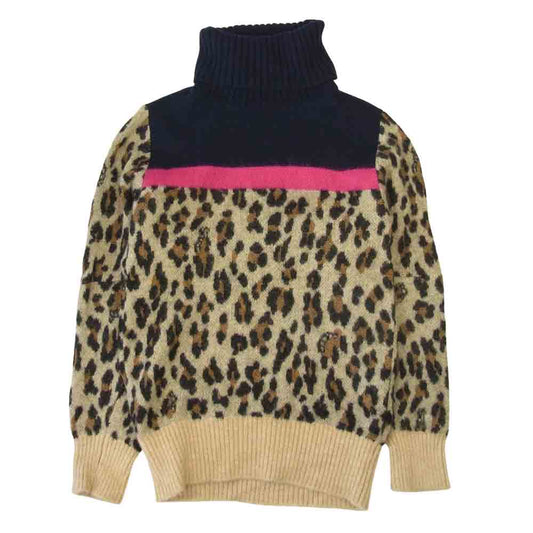 Sacai サカイ 19AW  19-04555 ウール アルパカ モヘア タートルネック ニット マルチカラー系 1【中古】