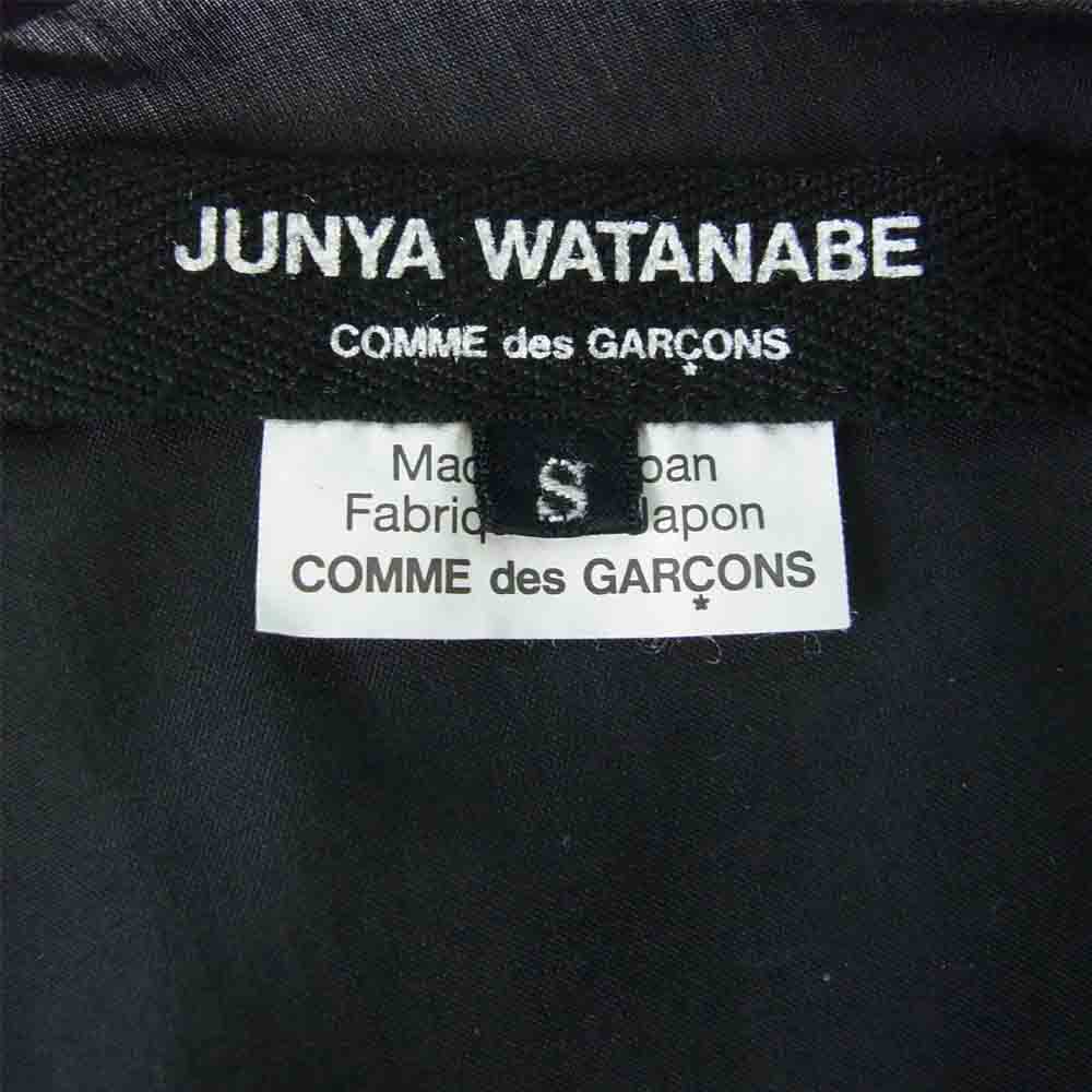 JUNYA WATANABE COMME des GARCONS ジュンヤワタナベコムデギャルソン AD2017 JA-O073 ドルマンスリーブ アシンメトリー カットソー ブラック系 S【中古】