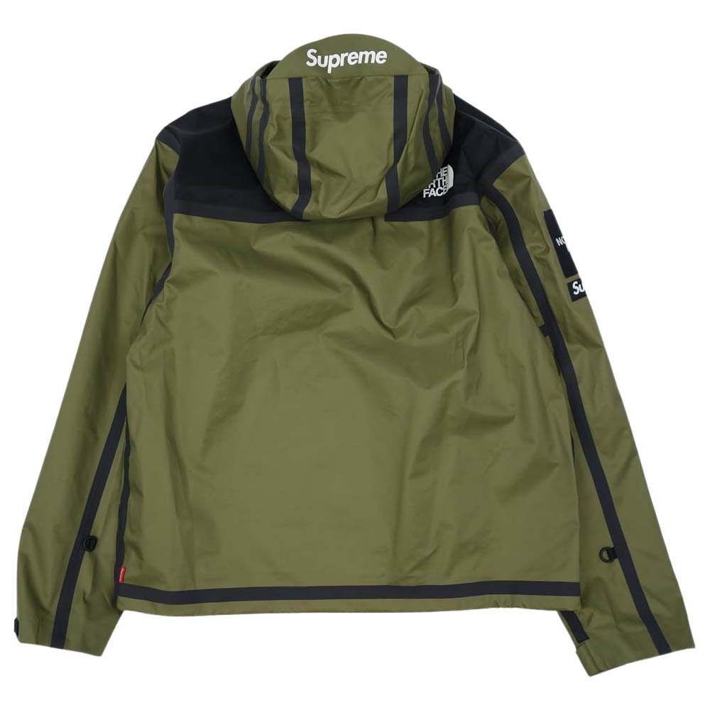 Supreme シュプリーム 21SS NP12101I 国内正規品 THE NORTH FACE TAPE SEAM MOUNTAIN JACKET マウンテン ジャケット オリーブ バーントオリーブグリーン M【新古品】【未使用】【中古】