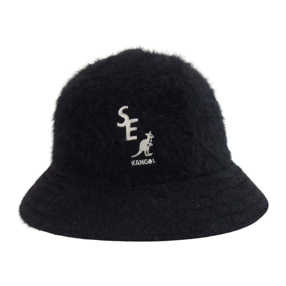 WIND AND SEA ウィンダンシー WDS-KG-03 KANGOL カンゴール バケットハット ブラック系 L【美品】【中古】