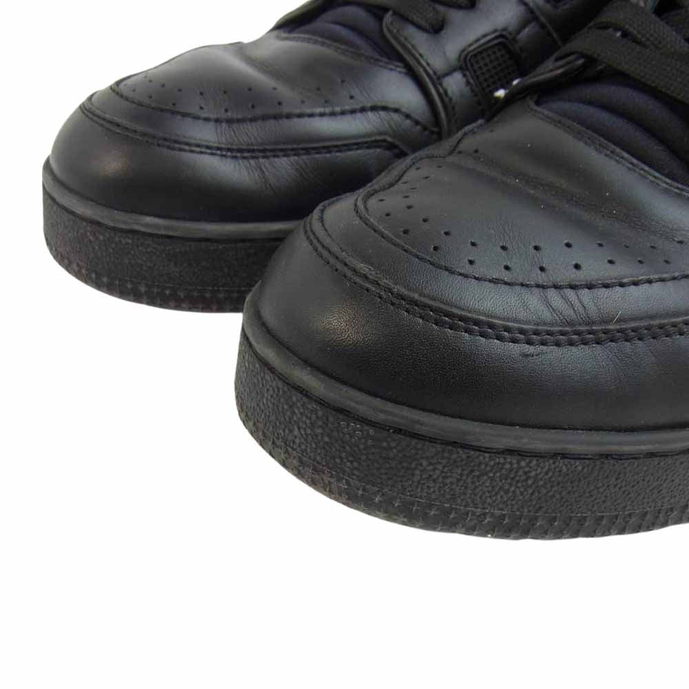 LOUIS VUITTON ルイ・ヴィトン 1A9AFG LVトレイナー ライン スニーカー ブラック系 実寸約28cm【中古】