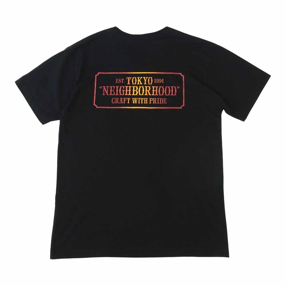 TENDERLOIN テンダーロイン 東京限定 NEIGHBORHOOD 半袖Tシャツ ブラック系 M【中古】