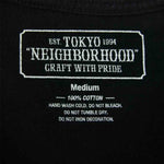 TENDERLOIN テンダーロイン 東京限定 NEIGHBORHOOD 半袖Tシャツ ブラック系 M【中古】