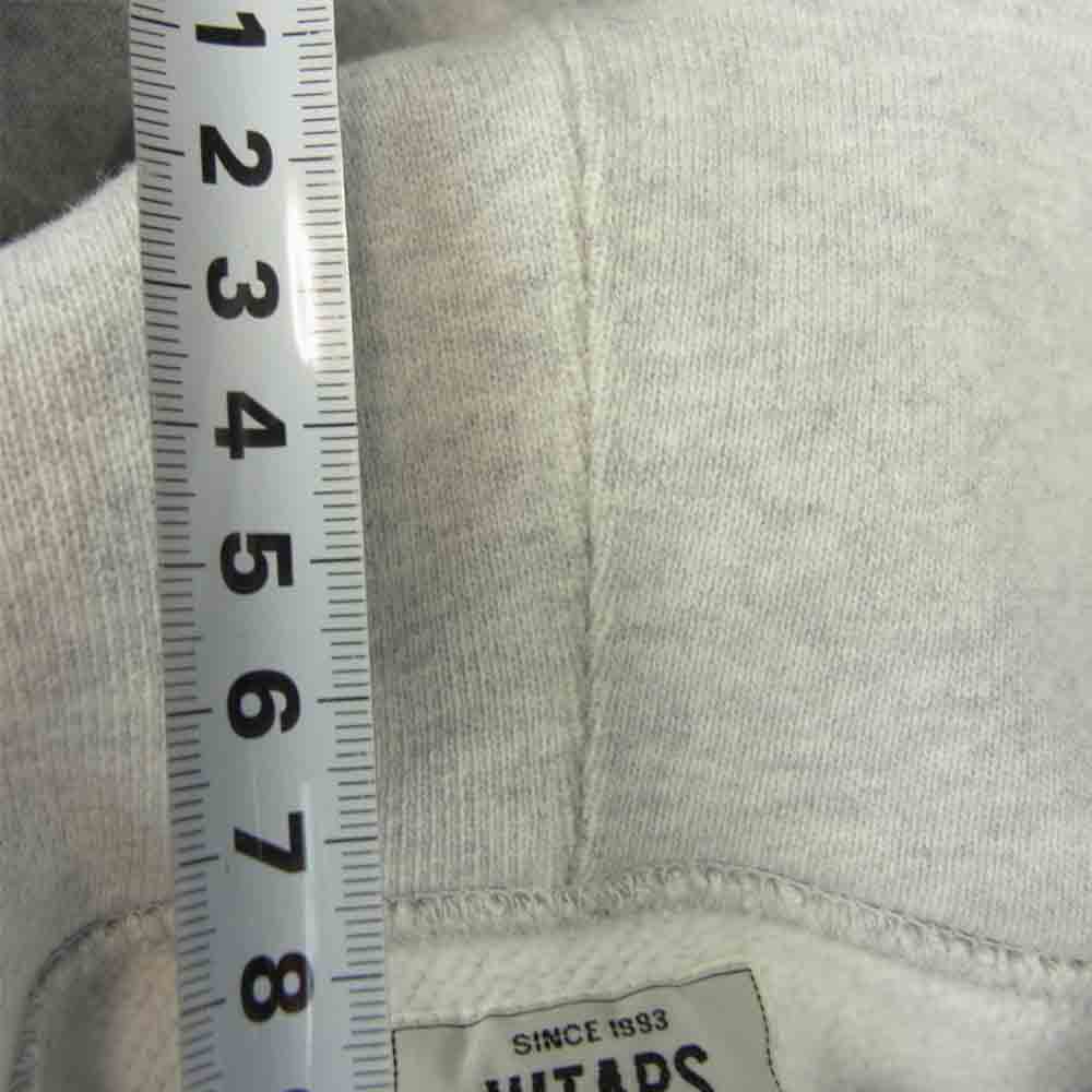 WTAPS ダブルタップス 17AW 172ATDT-CSM02S 2017-SNEAK COLLECTION DESIGN HOODED スニーク コレクション フーディ パーカー グレー系 S【中古】