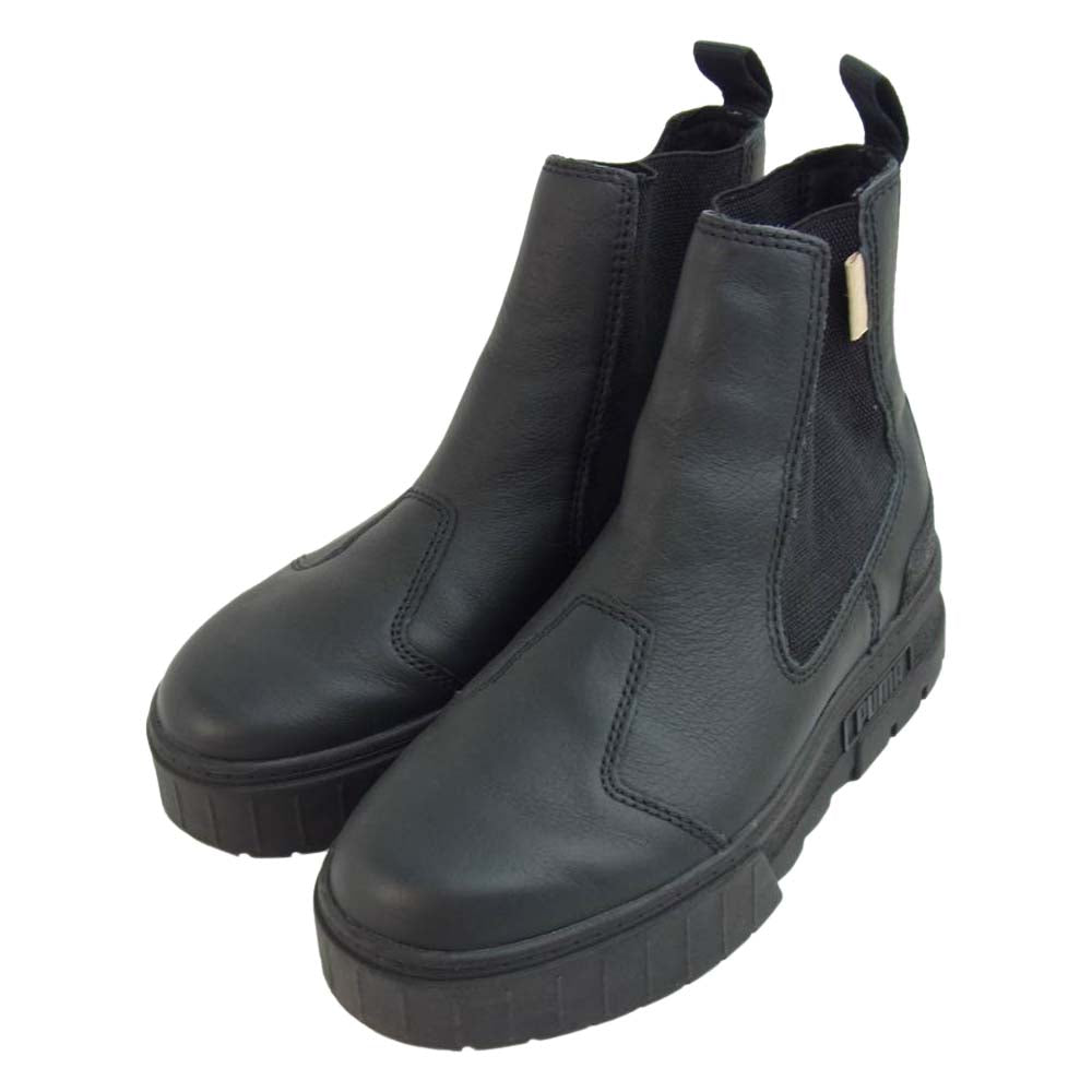 PUMA プーマ 381651-01 MAYZE CHELSEA INFUSE WNS メイズ チェルシー インフューズ サイドゴア ブーツ ブラック系 24cm【中古】