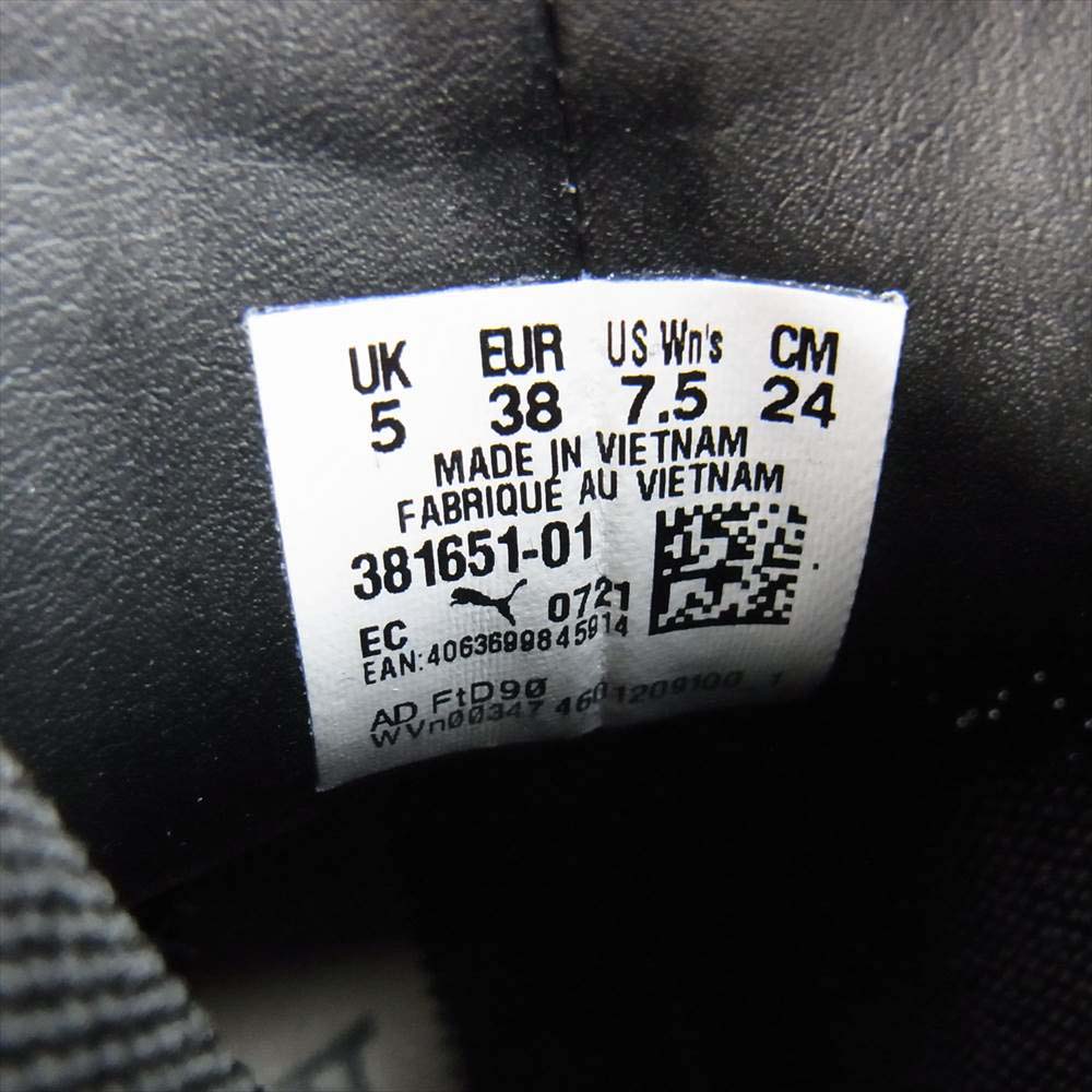 PUMA プーマ 381651-01 MAYZE CHELSEA INFUSE WNS メイズ チェルシー インフューズ サイドゴア ブーツ ブラック系 24cm【中古】