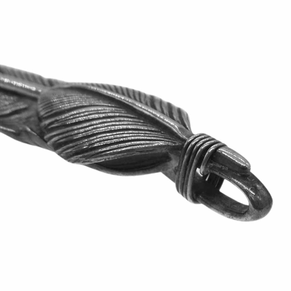 タディアンドキング ハートSV 特大 フェザー シルバー系【中古】