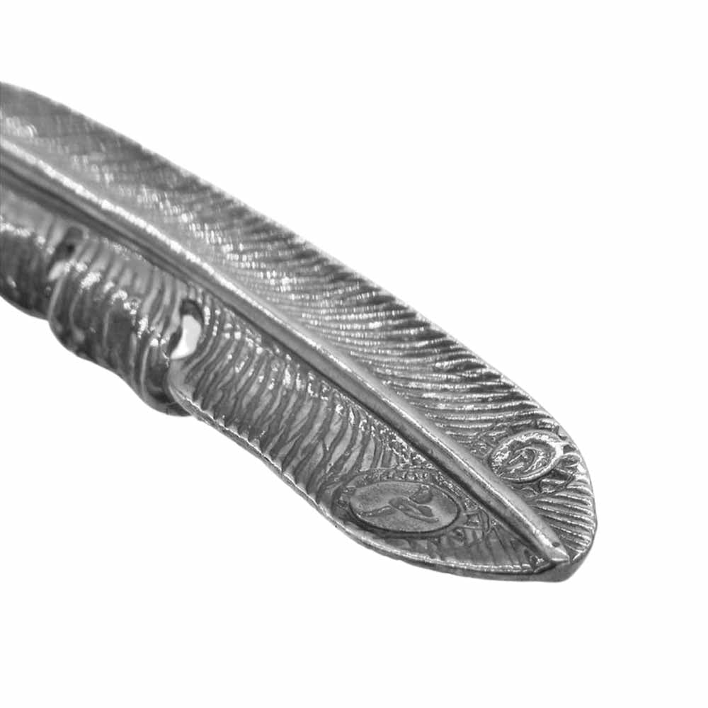 タディアンドキング ハートSV 特大 フェザー シルバー系【中古】