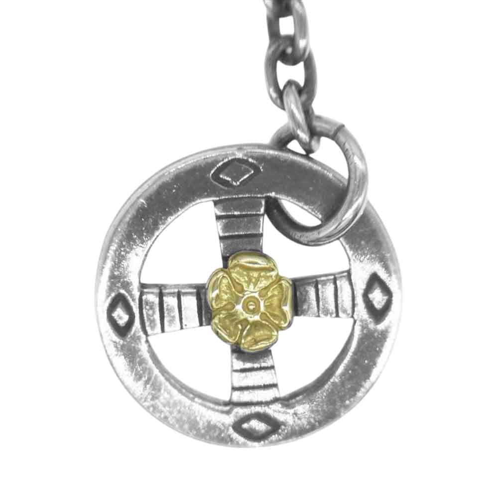 タディアンドキング イーグル フック＆ホイール GPローズ付き チェーン 細丸 シルバー系【中古】