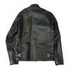 schott ショット 641 USA シングル レザー ライダース ジャケット ブラック系 36【中古】