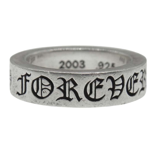 CHROME HEARTS クロムハーツ（原本無） 6mm SPACER FOREVER フォーエバー スペーサー リング シルバー系【中古】
