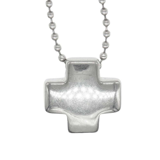 TIFFANY&Co. ティファニー ロマーン クロス ネックレス シルバー系【中古】