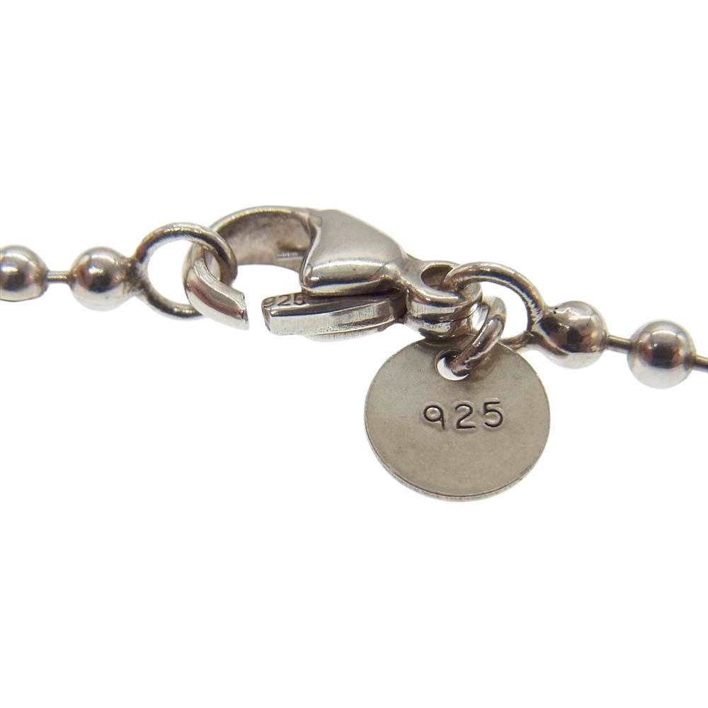 TIFFANY&Co. ティファニー コインエッジ ドッグタグ プレート ネックレス シルバー系【中古】