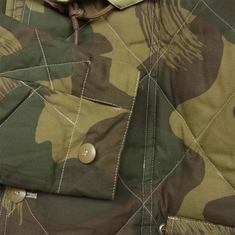 JELADO ジェラード JG33415 JOHN GLUCKOW DEEP FREEZE PARKA ディープ フリーズ パーカ リバーシブル ミリタリー ダウン ジャケット カモ×カーキ L【美品】【中古】