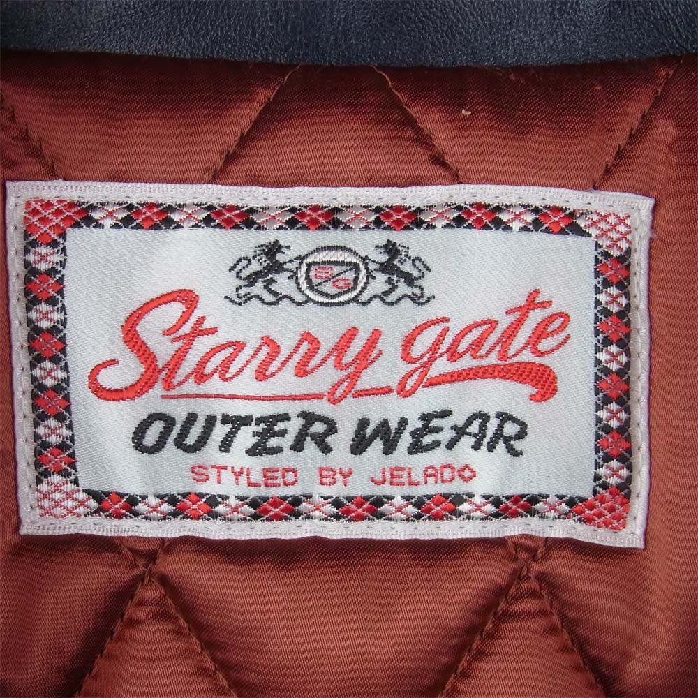 JELADO ジェラード SG43459 Rebel Jacket レベル ジャケット ライダース オールド ネイビー M【美品】【中古】