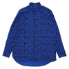 LOUIS VUITTON ルイ・ヴィトン 1A5DA8 国内正規品 モノグラム ドット 水玉 シャツ ブルー系 XS【美品】【中古】