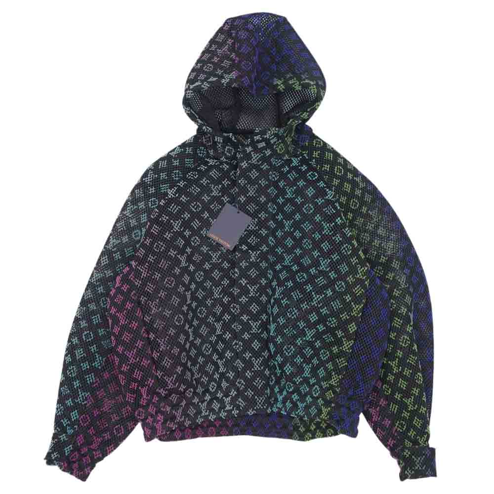 LOUIS VUITTON ルイ・ヴィトン 1A9UH0 国内正規品 グラディエント モノグラム メッシュ ブルゾン マルチカラー系 54【新古品】【未使用】【中古】