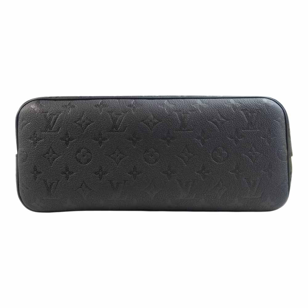 LOUIS VUITTON ルイ・ヴィトン M58661 川久保玲 モノグラム アンプラント ウィズ ホールズ トート MM ブラック系【美品】【中古】