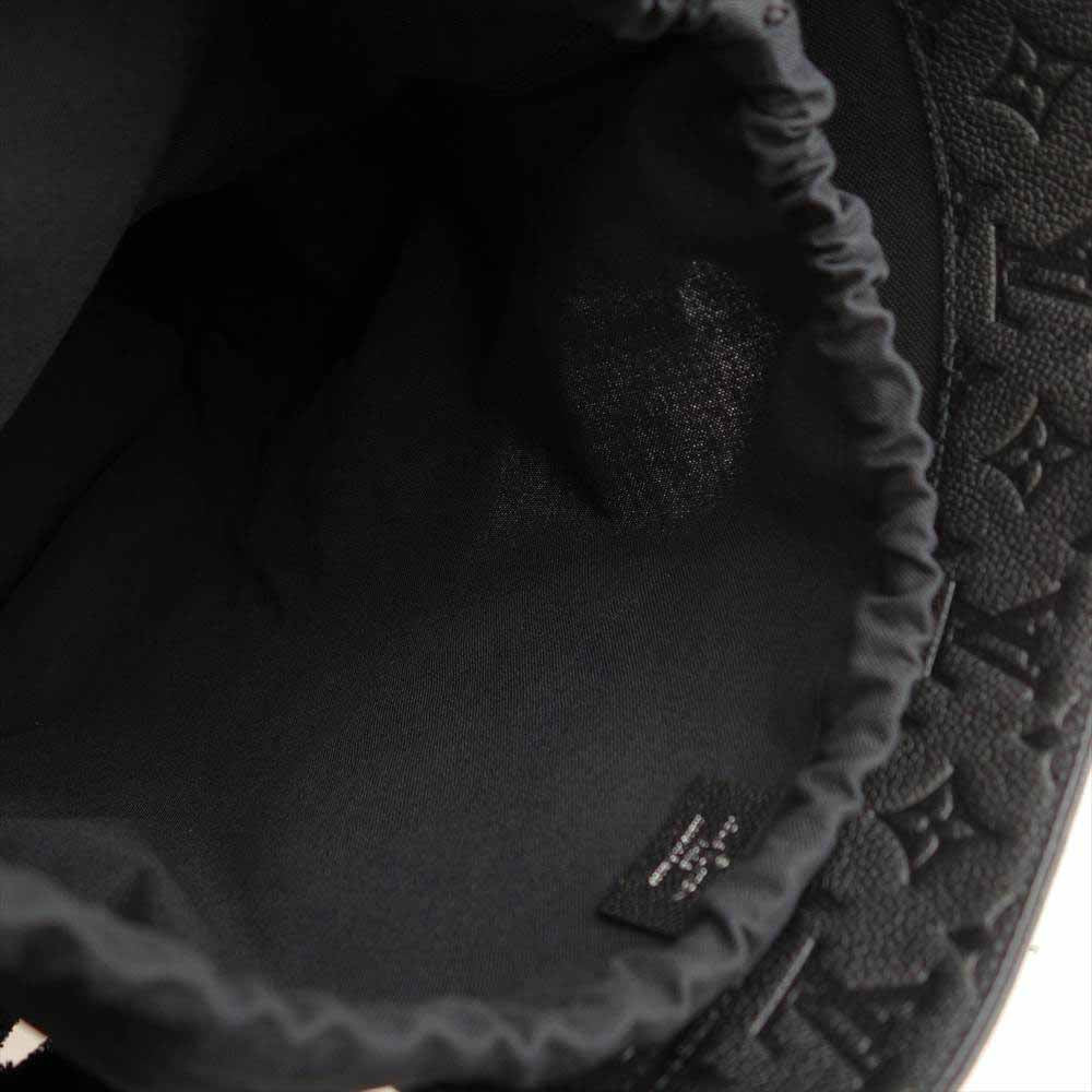 LOUIS VUITTON ルイ・ヴィトン M58661 川久保玲 モノグラム アンプラント ウィズ ホールズ トート MM ブラック系【美品】【中古】