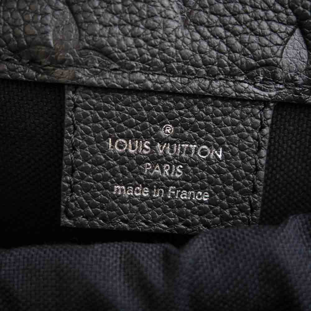 LOUIS VUITTON ルイ・ヴィトン M58661 川久保玲 モノグラム アンプラント ウィズ ホールズ トート MM ブラック系【美品】【中古】