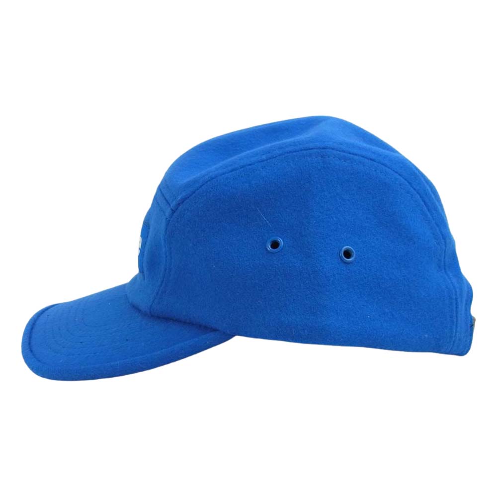 Supreme シュプリーム 20AW Loro Piana Wool Camp Cap ロロ ピアーナ ウール キャンプ キャップ ブルー系【中古】