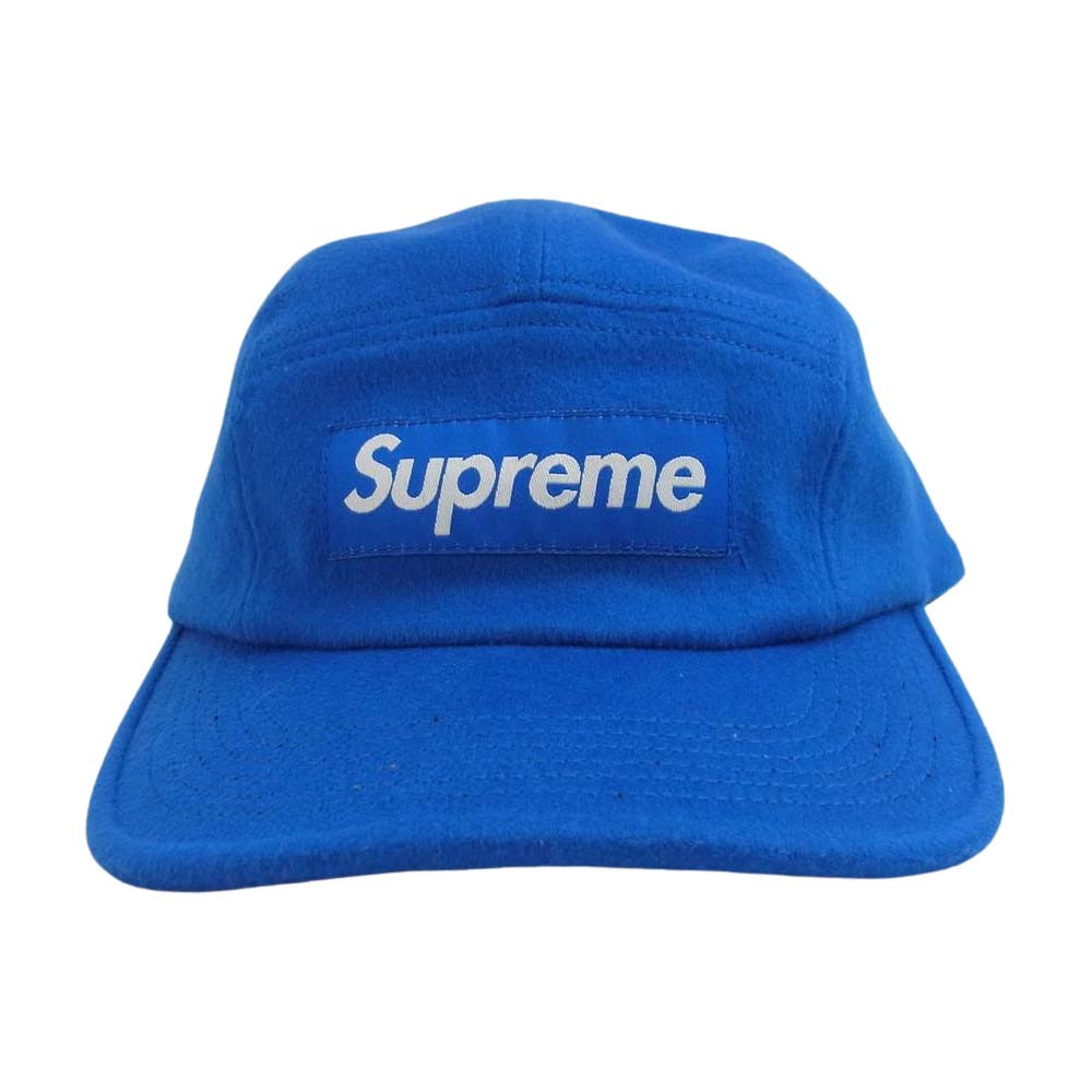 Supreme シュプリーム 20AW Loro Piana Wool Camp Cap ロロ ピアーナ ウール キャンプ キャップ ブルー系【中古】