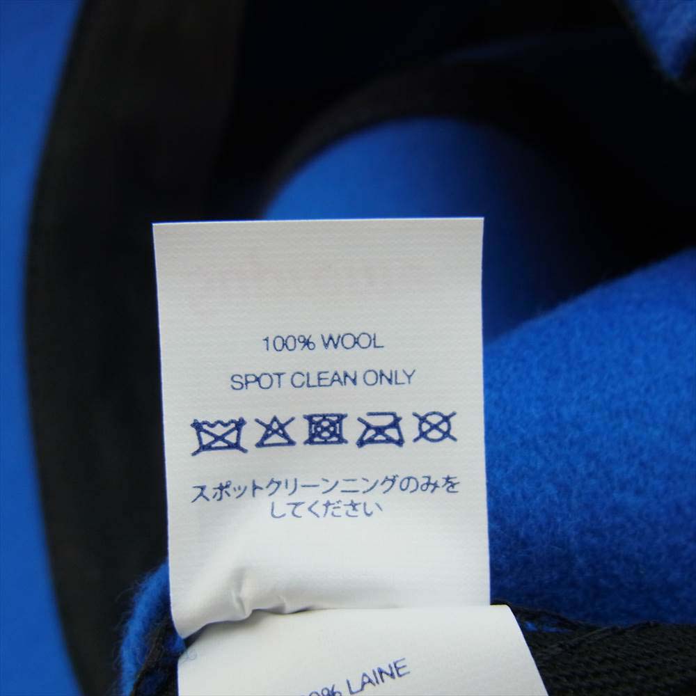 Supreme シュプリーム 20AW Loro Piana Wool Camp Cap ロロ ピアーナ ウール キャンプ キャップ ブルー系【中古】