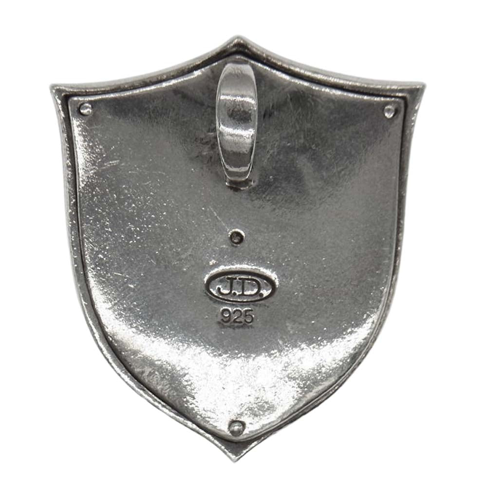 Justin Davis ジャスティンデイビス SPJ103 SHIELD PENDANT シールド ペンダント シルバー系【中古】