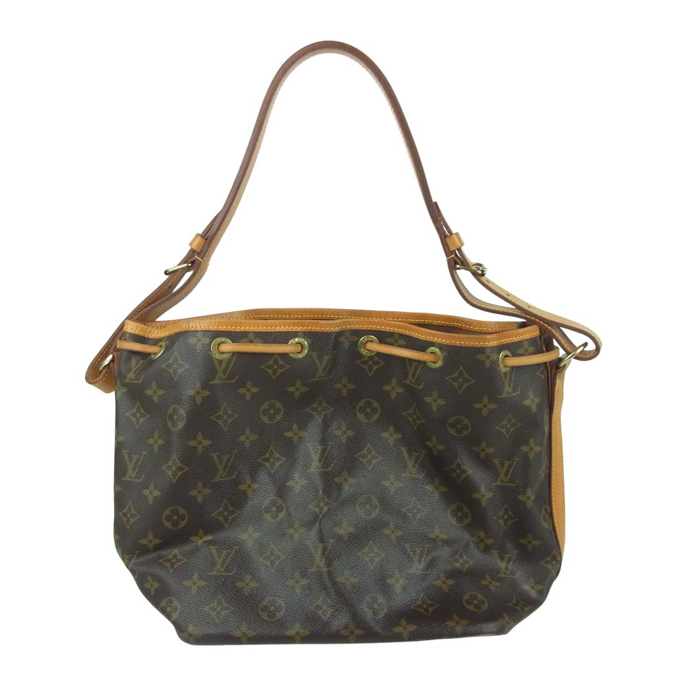 LOUIS VUITTON ルイ・ヴィトン M42226 モノグラム プチノエ ショルダー バッグ ブラウン系【中古】