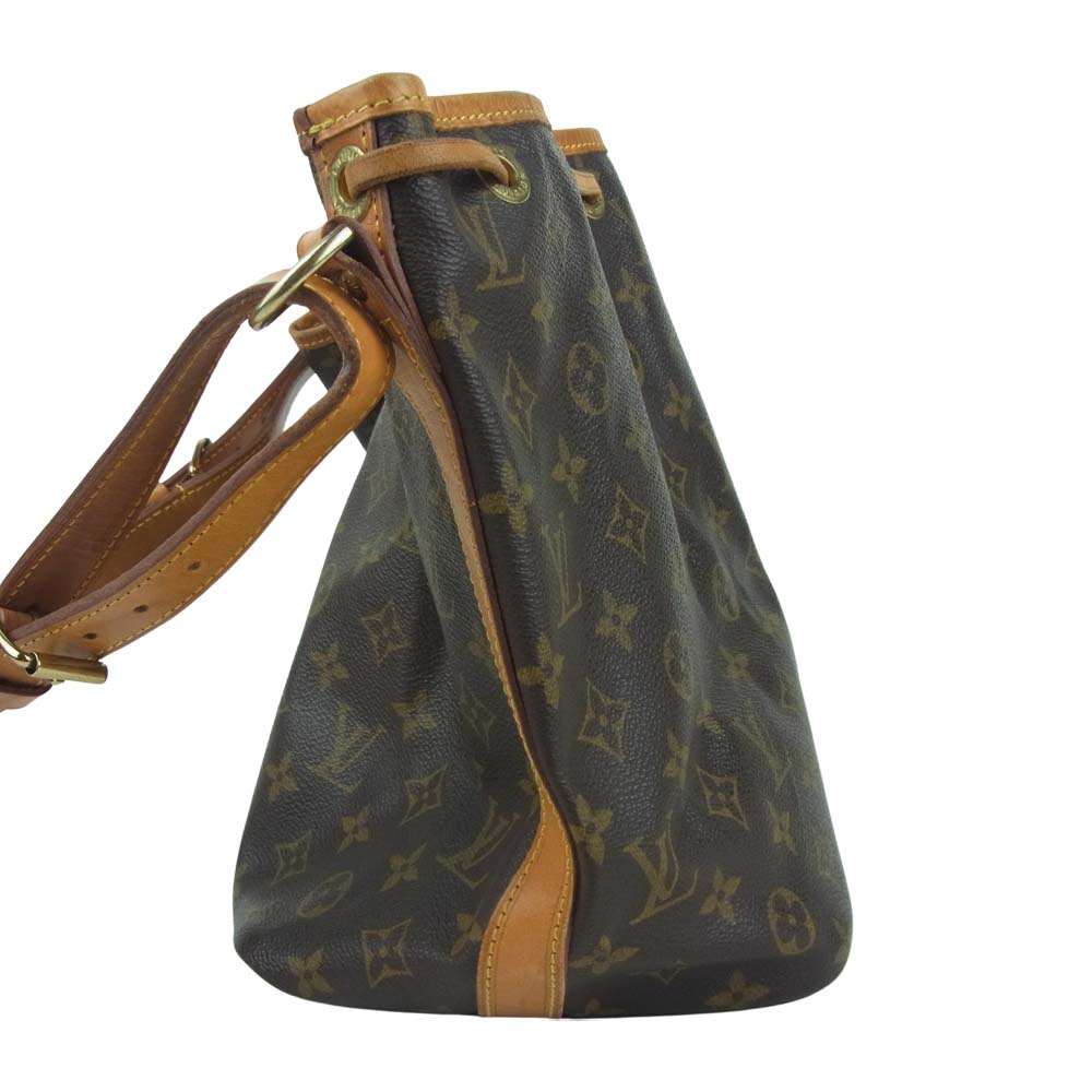 LOUIS VUITTON ルイ・ヴィトン M42226 モノグラム プチノエ ショルダー バッグ ブラウン系【中古】