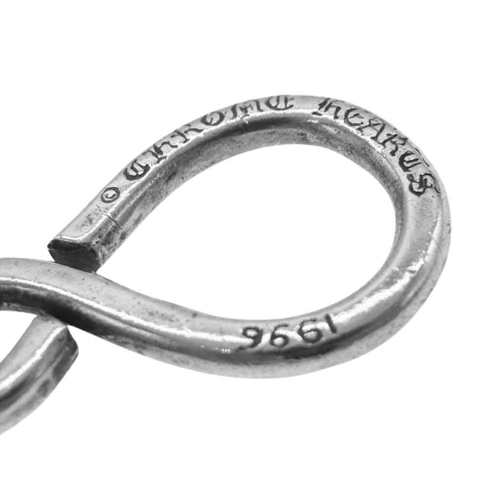 CHROME HEARTS クロムハーツ（原本無） 1クリップ ショート マルチボール ウォレットチェーン シルバー系【中古】