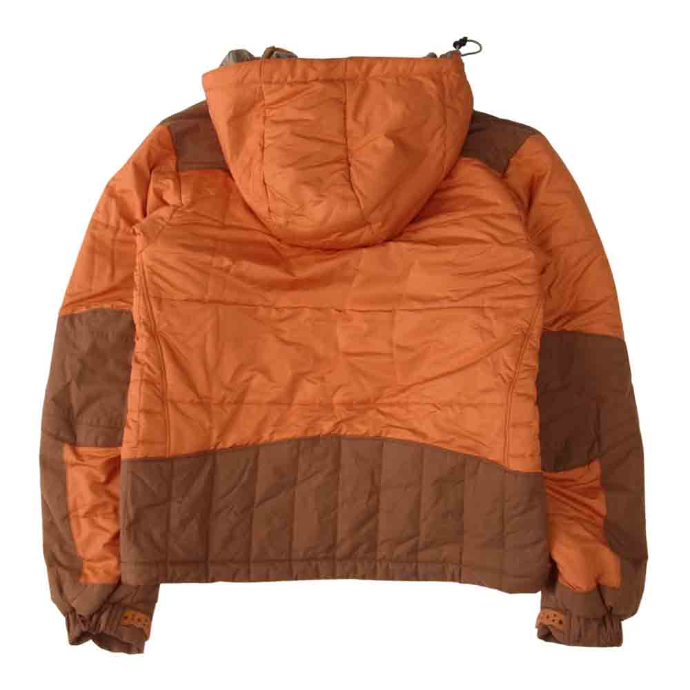 patagonia パタゴニア 05AW 29450 05年製 刺繍ロゴ Puff Rider Jacket パフライダー ジャケット 中綿 ジャケット オレンジ系 S【中古】