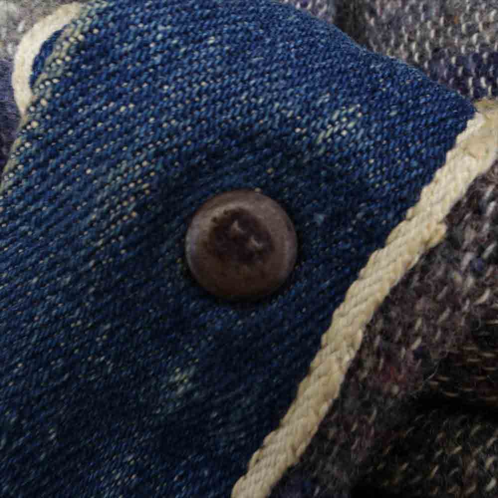 Levi's リーバイス ヴィンテージ オリジナル 519 XX 1st 裏地 ブランケット ボタン裏刻印無 ツープロング 片面タブ インディゴブルー系【中古】