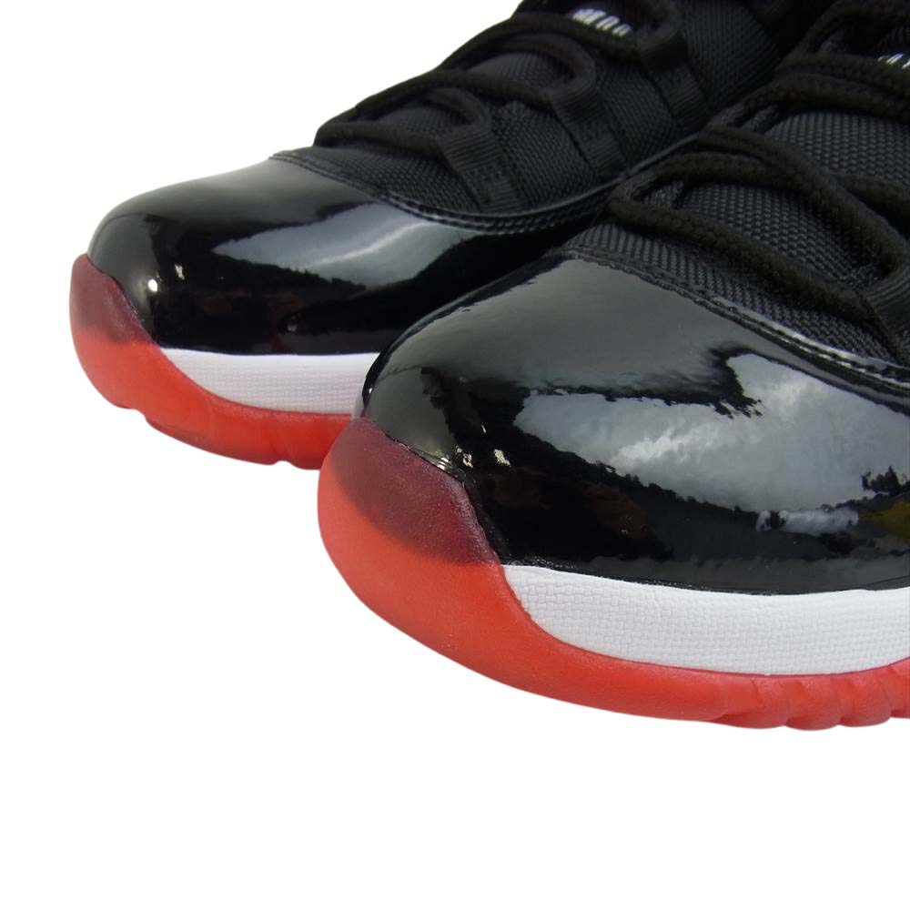 NIKE ナイキ 528895-012 AIR JORDAN 11 RETRO LOW BRED エアジョーダン レトロ ローカット スニーカー ブラック系 28.5ｃｍ【美品】【中古】