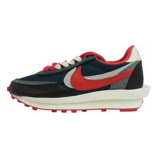 NIKE ナイキ × UNDERCOVER × sacai DJ4877 300 黒タグ付き LD WAFFLE ワッフル ローカット スニーカー モスグリーン系 レッド系 28cm【新古品】【未使用】【中古】