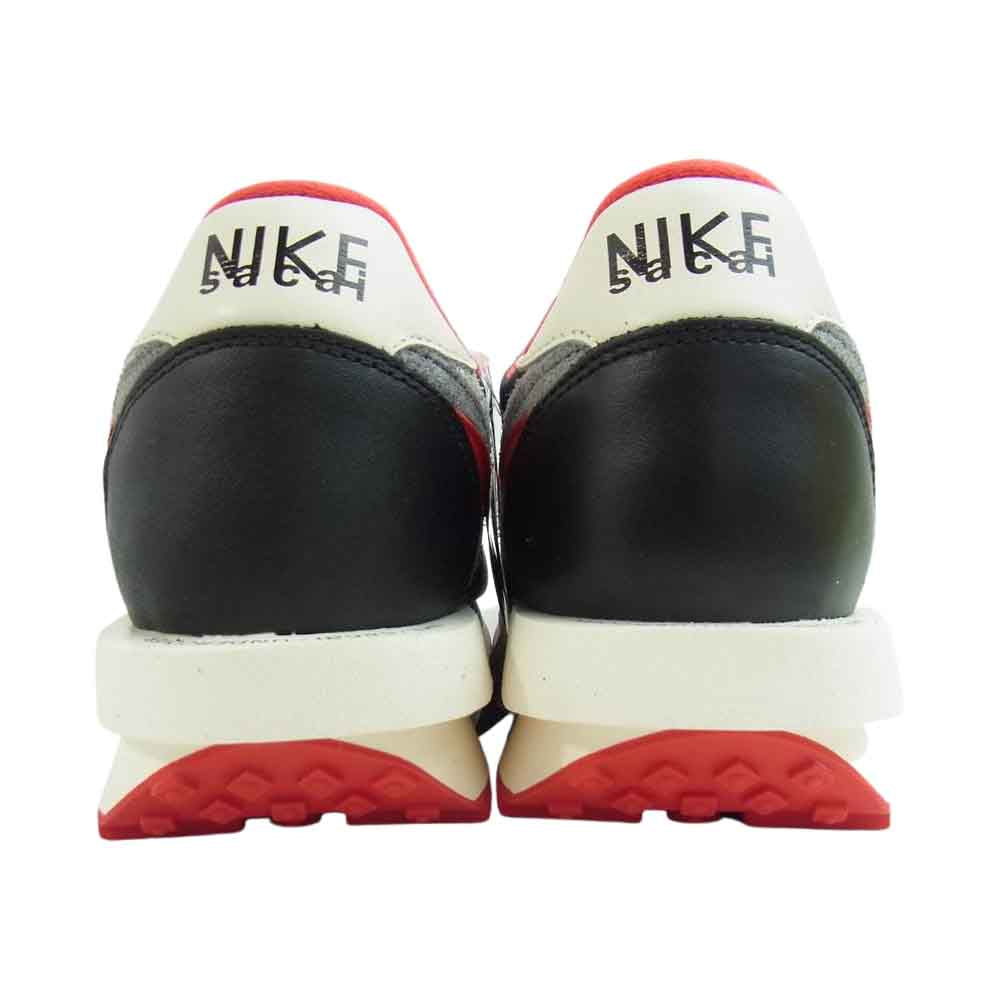 NIKE ナイキ × UNDERCOVER × sacai DJ4877 300 黒タグ付き LD WAFFLE ワッフル ローカット スニーカー モスグリーン系 レッド系 28cm【新古品】【未使用】【中古】