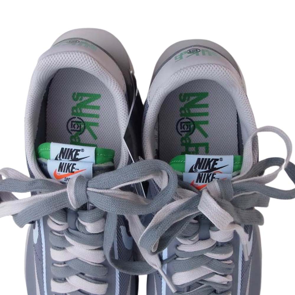 NIKE ナイキ × CLOT × sacai DH3114 001 黒タグ付き LD WAFFLE ワッフル ローカット スニーカー グレー系 27.5【新古品】【未使用】【中古】