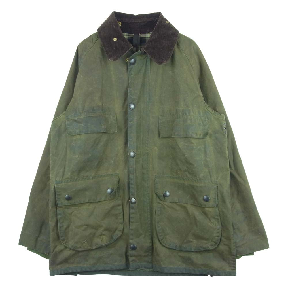 Barbour ムーアランド36 オリーブ（MADE IN ENGLAND）バブアーBa