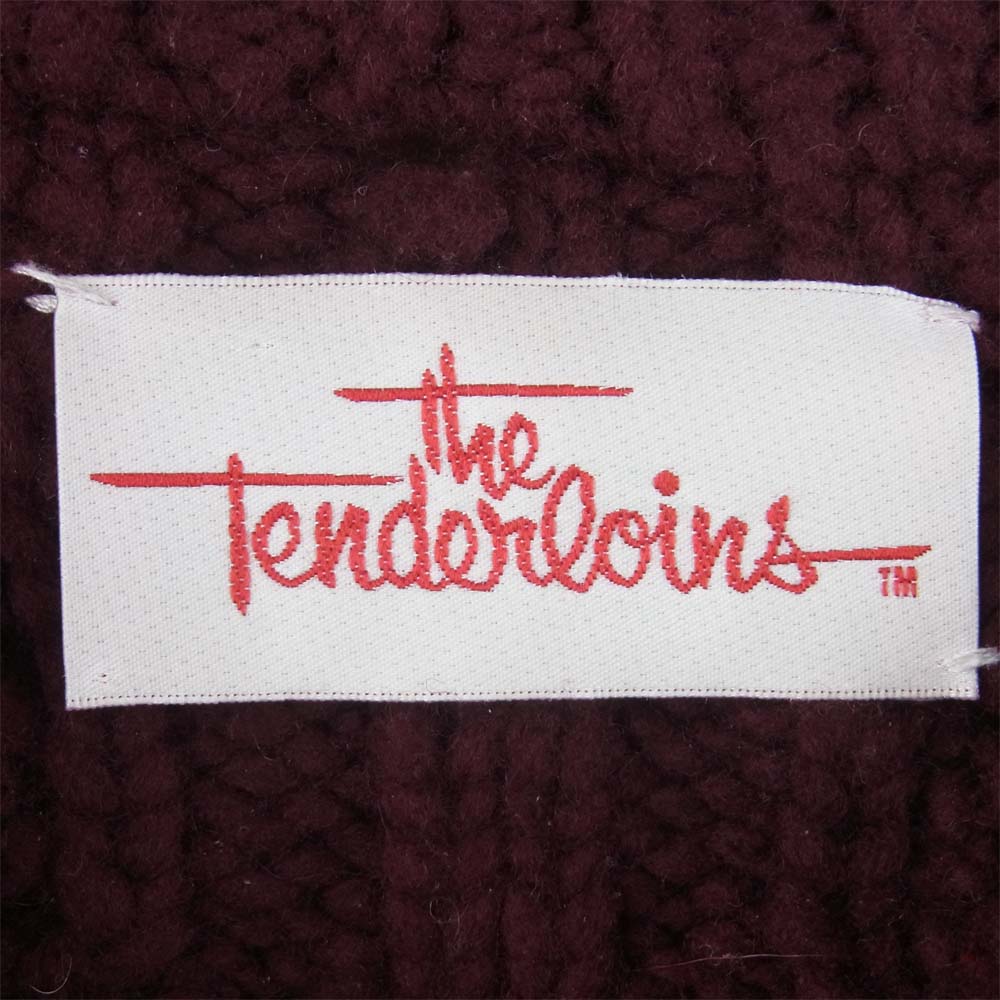 TENDERLOIN テンダーロイン KANATA カナタ ローゲージ ニット セーター ウール エンジ系【中古】